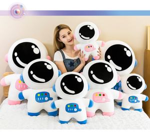 25 cm jouets en peluche astronaute en peluche figure décoration de la maison ornement de lit rêves de l'espace des enfants