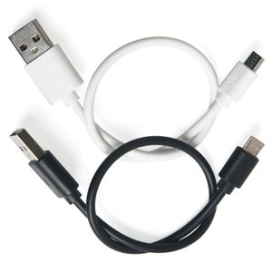 25 cm korte micro USB snellaad Synchronisatie Gegevenssnoer Type C USB mobiele telefoonladerkabels voor Samsung Huawei LG