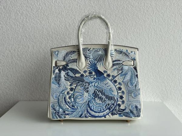 sac de créateur de luxe 25cm graffiti fashion totes toppest qualité entièrement faite à la main broderie en cuir togo livraison rapide prix de gros