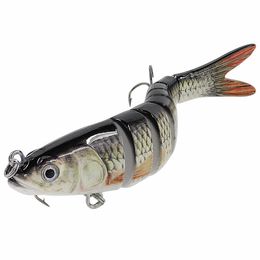 25G Fishing 140 mm Lures Multi-articulated Swimbait Artificial Bait Tackle Bass Trout Baits