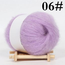 25g Practical Mohair Yarn Soft Fine Wool Crochet Yarn pour tricot Pull Scarf Châjing Cloting