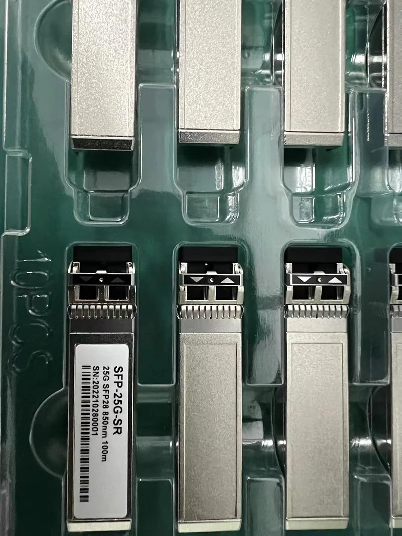 25G SR SFP28 Multimode Module Duplex LC Transceiver Module 850nm 100m compatible with Cisco juniper Mellanox Mikrotik switch