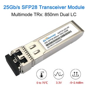 25GB SFP28 Optische module 300m ~ 40km 25GBase-SR/LR/ER DUPLEX LC DDM 25GBPS Transceiver voor Cisco/Huawei/Mellanox Nic Card/Switch/Switch