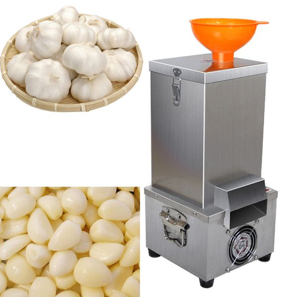 25 KG/H éplucheur d'ail en acier inoxydable robot culinaire électrique Machine hachée commerciale 180 W 220 V/110 V