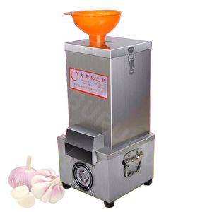 25kg / h roestvrij staal 180w commerciële knoflook peeling machine knoflook afpellen uit apparatuur