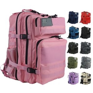25L 45L MILITAIRE TACTICAL RACKACK ONDER TRAINING Fitness Bag Hiking Travel Backpack 3D Hiking Travel Module Knapsack X287A 240524