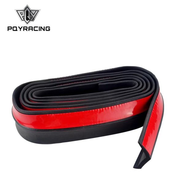 25m82ft bande de pare-chocs de voiture de style de voiture bande de pare-chocs en caoutchouc largeur 65mm extérieur pare-chocs avant lèvre autocollant de voiture protecteur universel P8186909