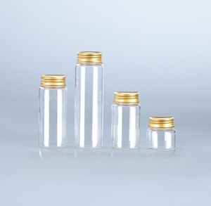 25ml 50ml Tube à vis en verre Petite bouteille filetée Flacon en verre 37mm Bouteilles d'échantillon SN6081