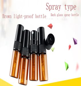 25 ml bruine glazen buissprayfles bruin donkere glazen fles Medicament Subbottle kan worden gebruikt voor subsample9810363