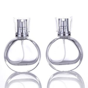 25ML Refillable Glass Spray Perfume Bottle Glass Atomizer Bottles Packing Bottles Empty Cosmetic Container Travel Care Perfume Bottle