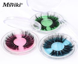 25MM 5D 100 cils de vison de haute qualité 3D cils de vison entiers cils moelleux faux cils naturels en vrac 6858622