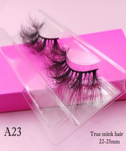 25 mm cils entiers 3D Real vis vis à coiffure cils personnalisés étiquette d'emballage personnalisée dramatique longs cils duvets 6570119