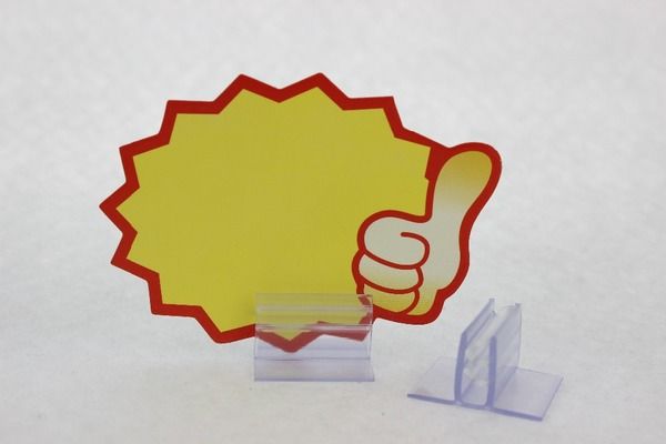 25mm PVC Papier KT Conseil Soft Grip Bande De Données Porte-Étiquette Étagère Prix Marchandise Carte Affichage Signe Clip Pince Prix Étiquette Porte-Étiquette Clip