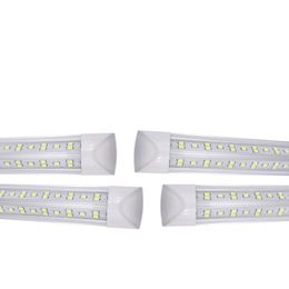 25 STKS 4FT 5FT 6FT 8FT LED TUBE LIGHTEN V Vorm Geïntegreerde T8-buizen 4 5 6 8 FT Koeler Deurvriezer Verlichting 36W 72W 100W 144W Usalight