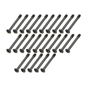 25pcs 6 -32x30 mm Vis à eau du support à tête ronde allongée Vis de radiateur de refroidisseur pour la carte vidéo du boîtier PC