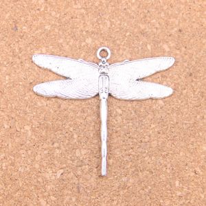 25pcs Antique Silver Bronze Plaqué Charms Dragonfly Pendentif DIY Collier Bracelet Bracelet Résultats 43 * 47mm