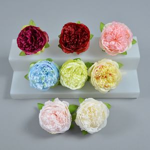 25 pièces fausses fleurs pivoine royale pièce maîtresse artificielle mariage maison fleurs décoratives couronnes décoration