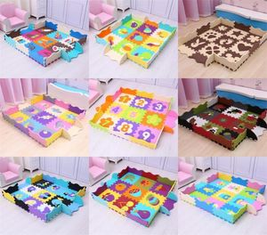25 pièces jouets pour enfants EVA tapis pour enfants tapis en mousse tapis de sol doux Puzzle tapis de jeu pour bébé tapis de développement rampant avec clôture4165900