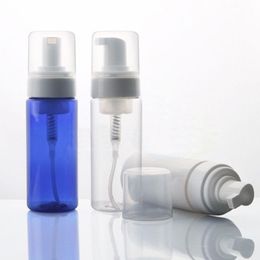 Livraison gratuite 25 pcs/lot 150 ml 5 oz vide blanc bleu clair en plastique cosmétiques savon mousse pompe bouteille mousse distributeur bouteille Mkfvf
