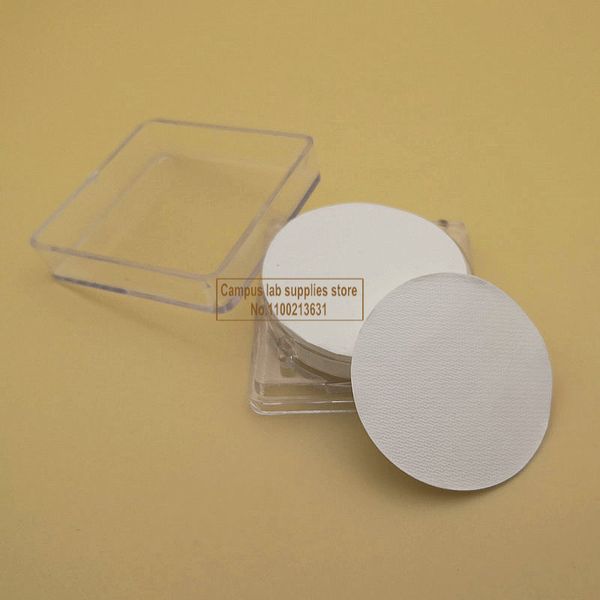 25pcs / lot laboratoire de laboratoire enlevant un filtre à fibre de fibre de verre de 13 mm-200 mm BT Filtre à fibre de verre à 49