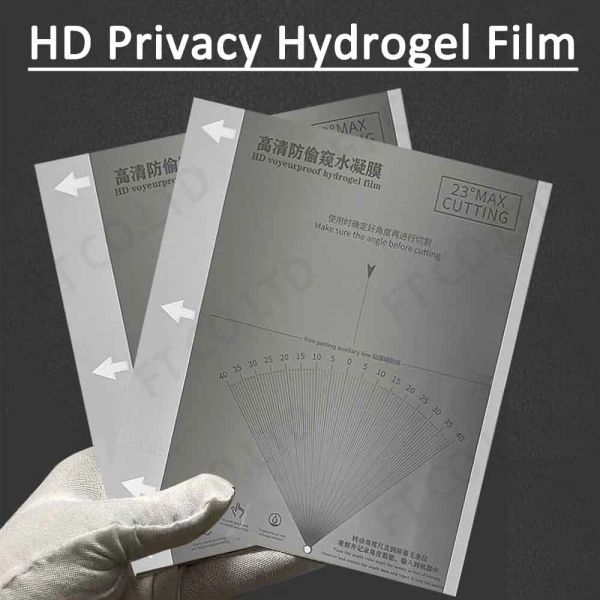 25pcs Films d'hydrogel anti-TPU mate Anti-Spu pour Sunshine Y22 Ultra Film Cutting Machine Ploter HD Mobile Phone Téléphone Protection d'écran