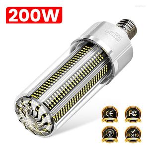 25W-200W LED Ampoule E27 Lumière E40 Lampe 110V 220V Maïs Super Lumineux Pour Garage Entrepôt Éclairage Extérieur