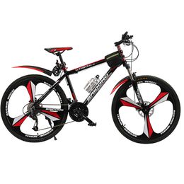 26 inch mountainbike variabele snelheid fiets dubbele schijfrem vetgedrukte demping voor vork magnesiumlegering geïntegreerde velg