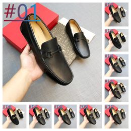 26 Modelo de zapatos de vestir de lujo para hombres Mocasines de diseñador de cuero transpirable Zapatos de oficina de negocios para hombres Mocasines de conducción Cómodos zapatos con borlas sin cordones Tamaño 6.5-12