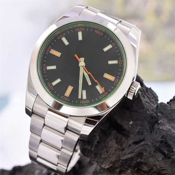 26% OFF reloj Reloj Antimagnético para hombre explorer automático 40 mm acero inoxidable 904L correa de plata espejo de zafiro hebilla plegable luminosa 100 m milgaus