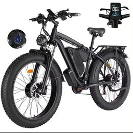 26 "" Ebike 1000W Fat Tire Mountain Bike Electric