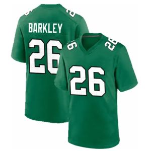 26 Saquon Barkley 45 Devin White Brown Football Jersey Hurts 0 Bryce Huff Reddick Jason Kelce Davis Brian Dawkins Darius Slay Jr Brandon Graham Fletcher Cox Carter