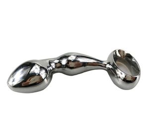 260 g dia 32 mm njoy prostaat leuk plezier speelgoed chroom vergulde metaal anale haak butt plug worx luv plug volwassen sex massager producten SH1901716645