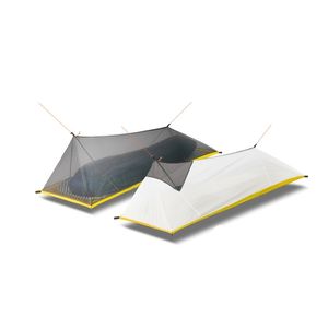 Tienda de campaña ultraligera de 260G para exteriores, verano, 1 malla para una sola persona, 4 estaciones, ventilación interior del cuerpo, mosquitera 220104