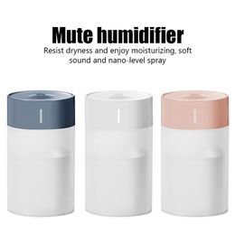 260 ml luchtbevochtiger USB Ultrasone aroma Essentiële oliediffuser Romantische luchtbevochtiger Mini Cool Mist Maker Purifier voor thuisauto