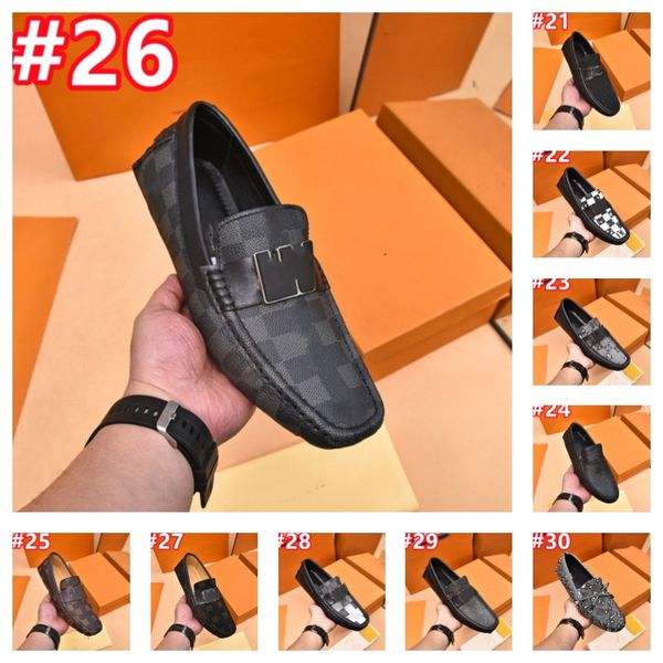 260 Modelo de zapato Oxford italiano para hombres, zapatos de boda de charol de diseñador de lujo, zapatos de vestir con punta estrecha, derbies clásicos de talla grande 38-46