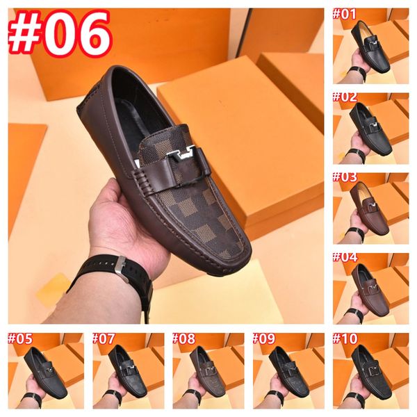 260model grande taille 38-46 Homme classique chaussures en cuir breveté Black Bow Clie Robe Chaussures de luxe Designer Rhinestone Men Locs de chaussure décontractée grande taille 38-46