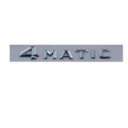 4 MATIC Number Letters Trunk Emblem Decal Sticker for Mercedes Benz 4MATIC