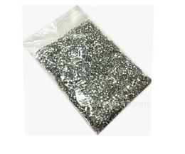Wholesale-Nail Art Rhinestone 20000pcs/pack 2mm SS6 Crystal Silver Glitter Clear Colour Acrylic Stones Decoration Flat Back for GEL Nails
