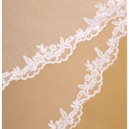 Kate Middleton Wedding Dress Bridal Veils Ivory Lace Edge One Layer Vintage Bridal Accessory For Brides Chapel Length 150cm Handma287s