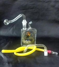 free shipping new Cigarette style glass hookah / glass bong, Get a full set of accessories (glass pot and glass running board + s