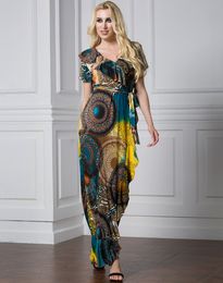 Lagen look Walkabout Quirky and Designer AVAILABLE L TO 4XL Plus size Maxi Dress
