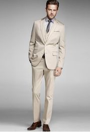New Arrivals Two Button Groom Tuxedos Notch Lapel Groomsmen Best Man Wedding Prom Dinner Suits (Jacket+Pants+Vest+Tie) G5116