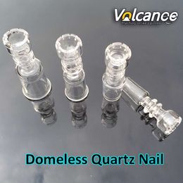 Smoking accessories Quartz Banger Domeless Nail 14mm 18mm Female Male Joint Smoking Nails For Wax Oil Rigs Glass Bongs