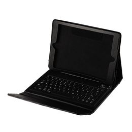 Capa de couro de couro sem fio Bluetooth com suporte para ipad mini 1 2 3 4 iPad 2 3 4 Air Pro