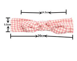 Knot Headband Bunny bohemian baby hair bows DIY Headbands Baby girl Hair band headscarf Ornaments Toddler girls Head Wrap Twisted bands