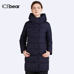 x201711 ICEbear 2017 Hot Sale Winter Womens Bio Down Thickening Jacket And Coat For Women High Quality Parka Five Colors 16G6128D