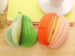 Free shipping Memo Pad Fruit notepad Waterlemon Peach Paper Note Notepad Novelty Mix Style,500pcs/lot