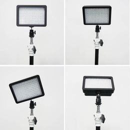 W160 LED Video Light Lamp 12W 1280LM 5600K / 3200KDimmerabile per videocamera Canon Nikon Pentax DSLR ZM00073