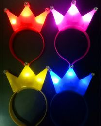 Glittering, shining crown head hoop hoop, Gala, sporting goods and wholesale buckle stalls selling new money Led Rave Toy