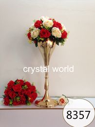 Wedding decoration mental flower vase Centrepieces For Wedding 44 Table